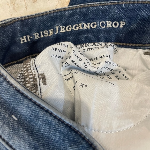 NWOT AMERICAN EAGLE CROPPED JEGGINGS - Picture 3 of 4